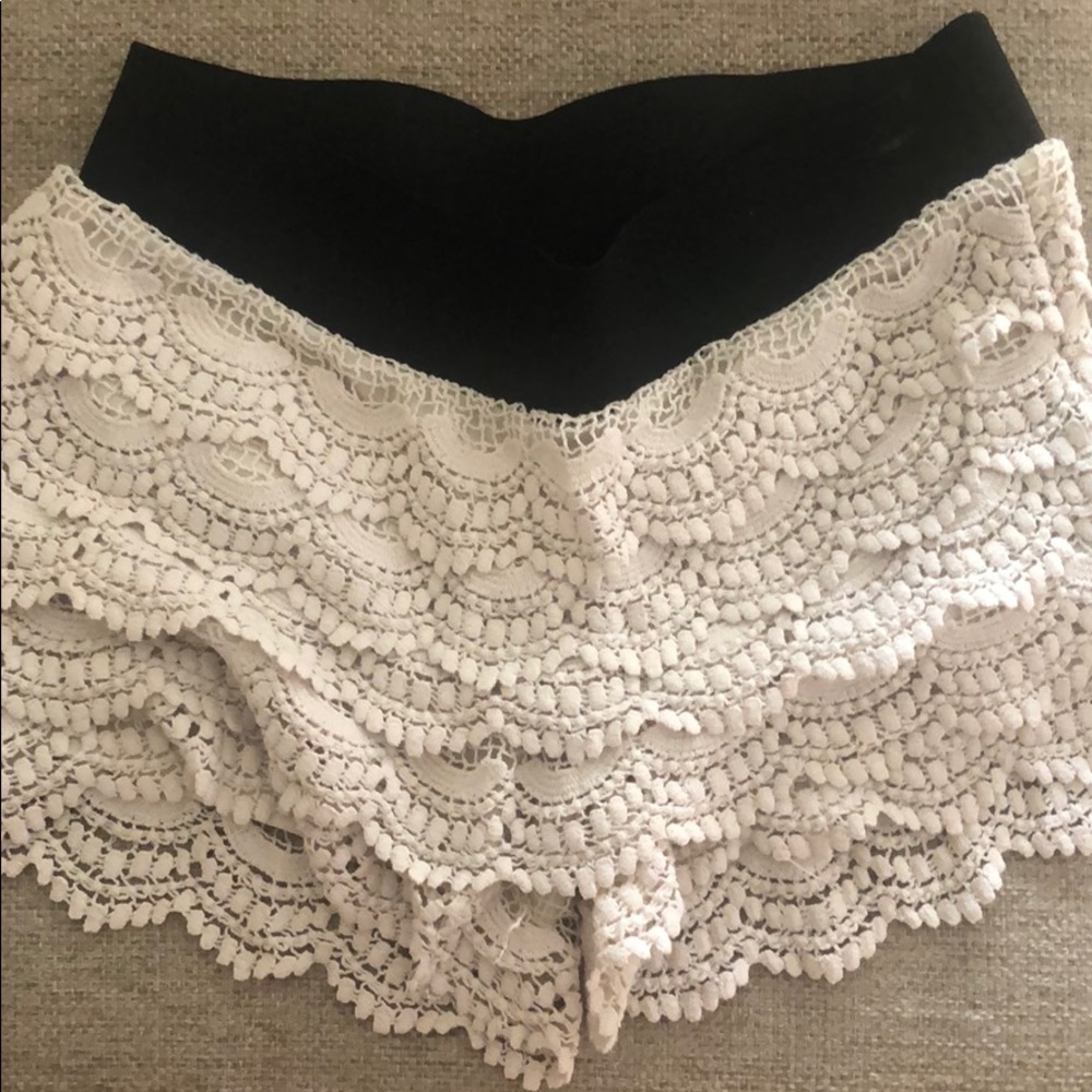 Wet Seal Lace Shorts